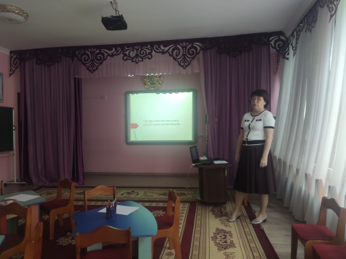 Психолог Н.Ашеркулованың балаларға қатысты зорлық- зомбылықтың алдын алу шараларын түсіндіру жұмыстары